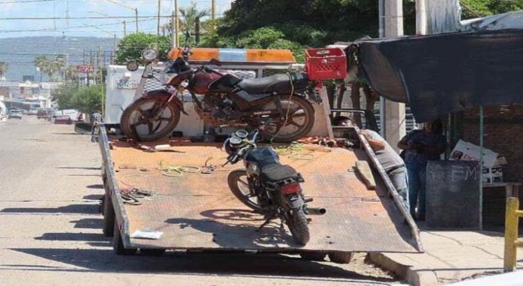 En operativo contra motociclistas en Navojoa fueron decomisadas más de 200 motos