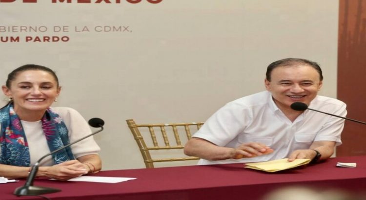 El gobernador Alfonso Durazo Montaño se reunió con Claudia Sheinbaum