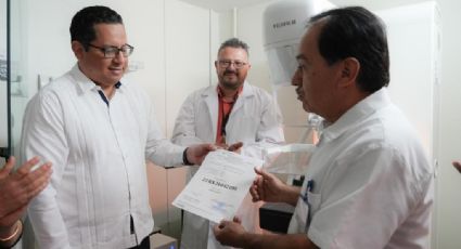 IMSS-Bienestar de Navojoa recibe la donación de un mastógrafo