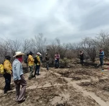 Apagan incendio forestal en municipio de Navojoa