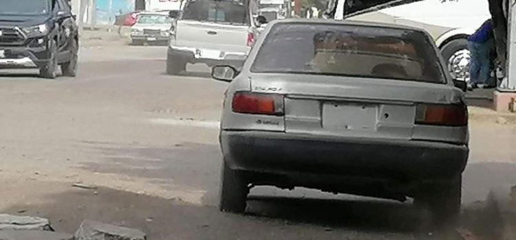 Pasa factura a taxistas de Navojoa mal estado de las calles