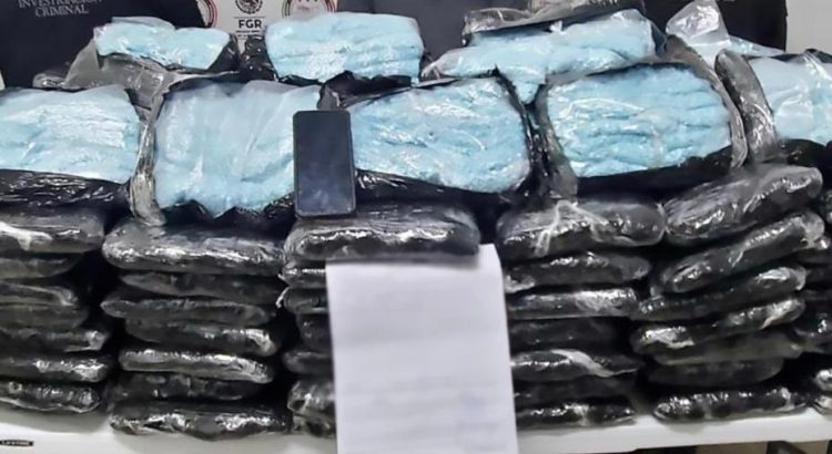 Asegura FGR más de dos millones de pastillas de fentanilo