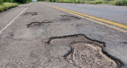 Carretera Navojoa – Álamos, en pésimas condiciones