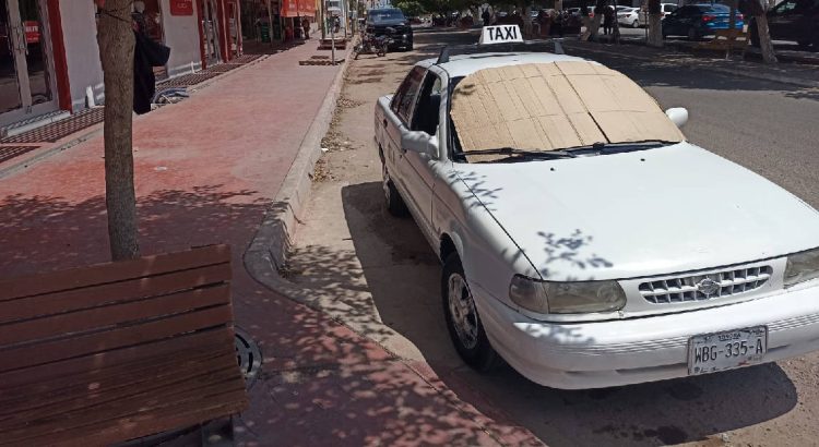 Pega periodo vacacional a taxistas de Navojoa