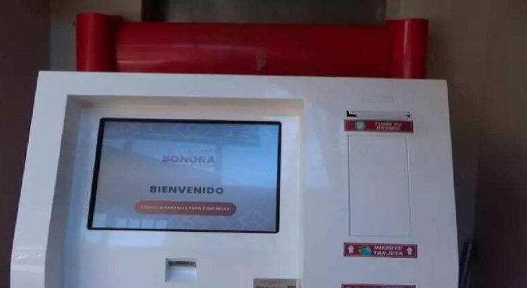 Instalará Registro Civil 20 cajeros automáticos en municipios de Sonora