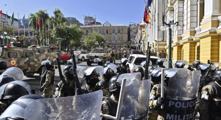 Intento de golpe de Estado en Bolivia genera horas de tensión política