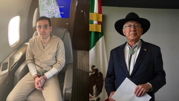 Ken Salazar confirma que Ovidio Guzmán sigue en custodia en EE.UU. tras arresto de “El Mayo” Zambada e hijo de “El Chapo”