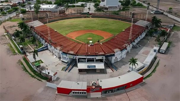 Inician trabajos de modernización del Estadio Manuel Echeverría en Navojoa con presencia de Alfonso Durazo