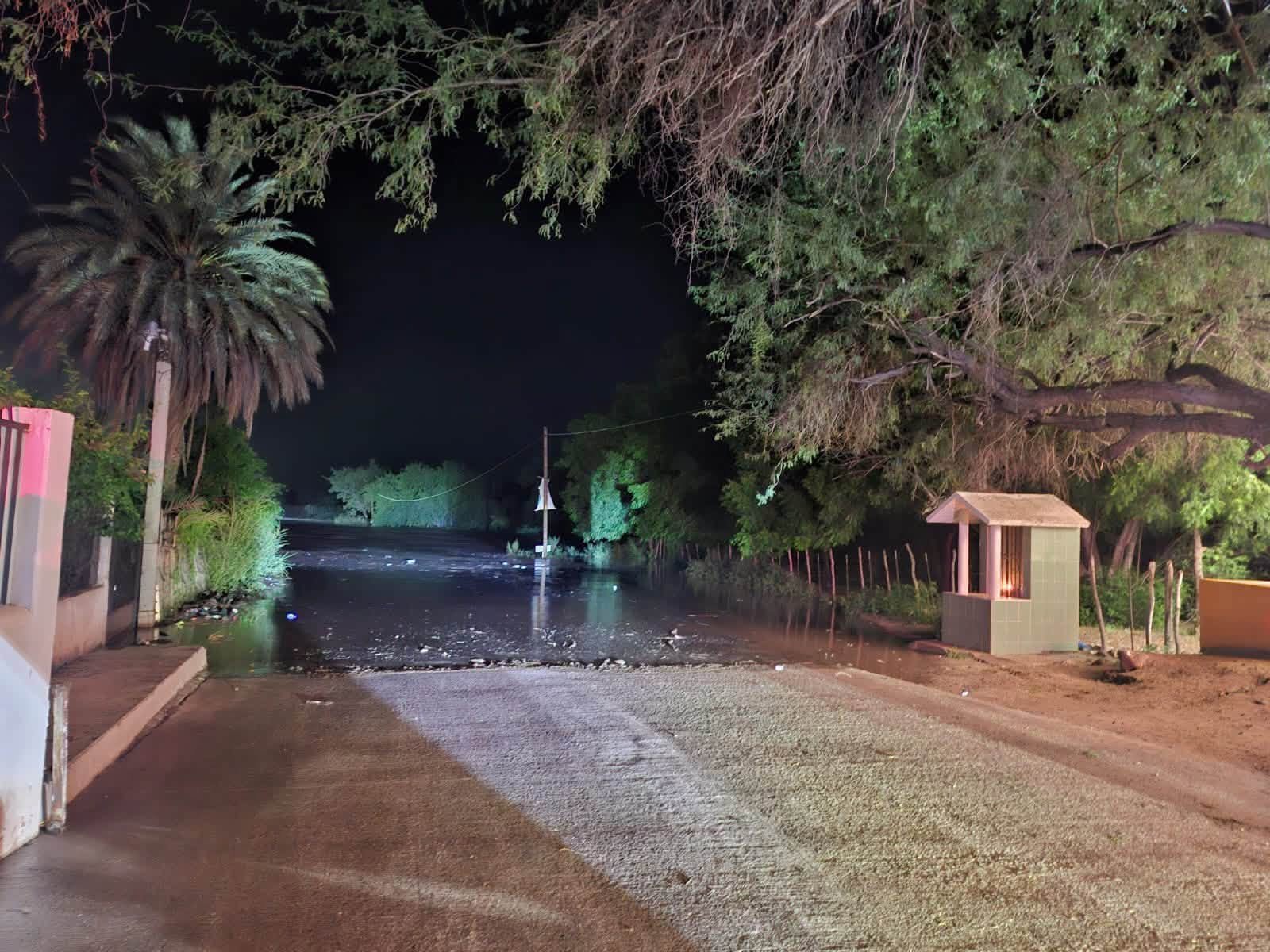 Comunidades rurales de Navojoa enfrentan complicaciones por la lluvia