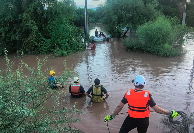 Navojoa contabiliza 40 localidades afectadas y 600 evacuados por el huracán “Polo”