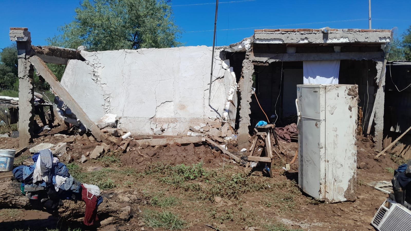 Afectados por “Polo” en Navojoa aún no reciben reposición de electrodomésticos dañados